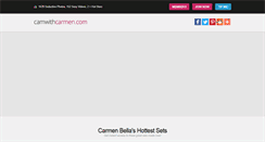 Desktop Screenshot of camwithcarmen.com